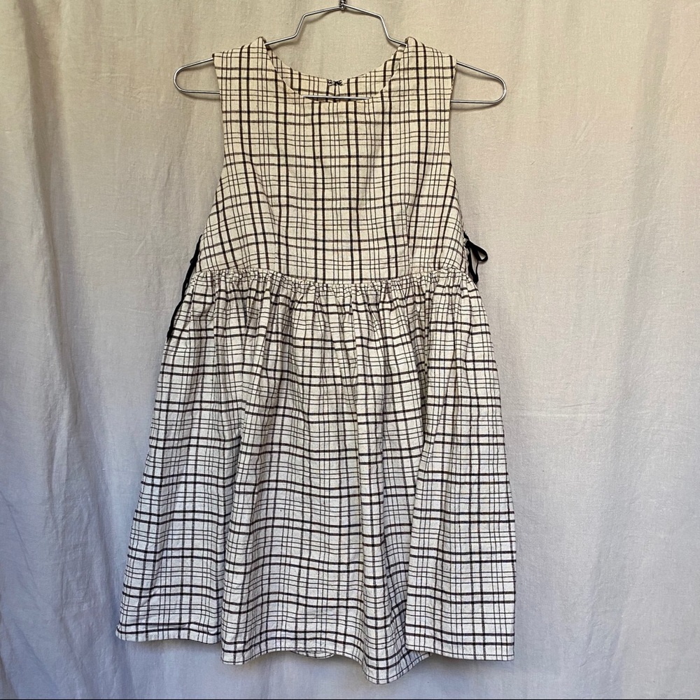 Elkin 90s babydoll plaid dress